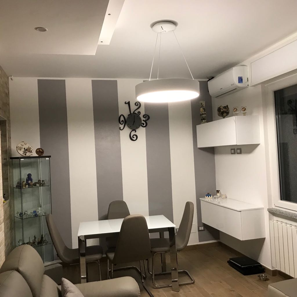 Illuminazione Cucina e Sala da Pranzo Villa Privata - La Luce Illuminazione Cucina e Sala da Pranzo Villa Privata - La Luce